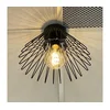 ONLI - Plafonsko svetlo DUCCIO 1xE27/22W/230V, prečnik 30 cm, crno
