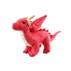 Uni-Toys Plišasti zmaj rdeče barve 20 cm EKOLOŠKO PRIJAZNO