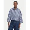 MAX&Co. Srajca Camicia 2616111054200 Mornarsko modra Regular Fit
