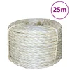 Vidaxl Vrv iz 100 % sisala 6 mm 25 m