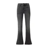 G-STAR Kavbojke Midge črn denim