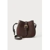 FURLA Torba za čez ramo DORA temno rjava