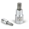 Fortum Vtična glava (4701722) TORX socket, 1/4, TX 20, L 37mm, CrV/S2