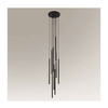 Shilo 7856 - Luster na sajli KOSAME 8xG9/10W/230V crna