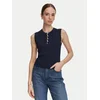 Guess Bluza W6YR24 Z0970 Mornarsko modra Regular Fit