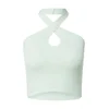 Urban Classics Top z naramnicami pastelno zelena