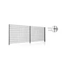 2D panelna ograda 6x5x6mm, Pocinkovana i plastificiran, 1,83x2,5 m, Antracit