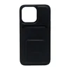 Maska za telefon LEATHER MAGSAFE WALLET za Iphone 13 Pro, Crna
