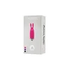 shumee Stimulator-vibrator - Fleksibilen žepni vibrator RabbitPink