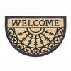 Otirač coco-guma welcome 40x60 polukružni