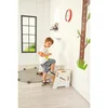 Step stool - bela, prirodna bela