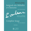 POULENC:INTEGRALE DES MELODIES ET CHANSONS FOR VOICE AND piano VOL.3