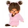 Monchhichi Mončiči dekle v kopalnem plašču 20cm