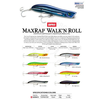 Vobler Rapala Max Rap Walkn Roll MXRWR13