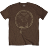 Neil Young Majica Tour 76 Seal Unisex Brown S