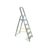 Alve Enostranska aluminijasta lestev 1 x 5 stopnic do 150 kg