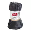 Posteljna odeja COCOON 100x75cm antracit z vzorcem Zolux