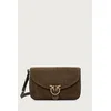 Pinko crossbody torbica ženska semišasta