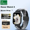 Chensong Zamenska narukvica za pametne satove za Honor Watch 5, Crna