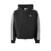 ADIDAS ORIGINALS Jopa na zadrgo Adicolor Spacer črna/bela