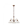 Kolarz 731.83.17 - Luster na lancu NONNA 3xE27/75W/230V plave boje