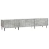 TV ormar Betonska siva 147 x 34,5 x 32 cm Konstruirano drvo