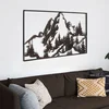 Rustic Mountain VNT017 vintage dekorativni metalni zidni dodatak