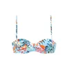 VENICE BEACH Bikini zgornji del  modra / svetlo modra / temno zelena / oranžna