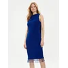 Joseph Ribkoff Cocktail obleka 242702 Modra Slim Fit