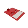 AIREN AiTab usnjeno ohišje 1 s tipkovnico USB 7 RED (CZ/SK/DE/UK/US... razporeditev)