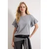 Trendyol Milla Ženska majica TWOSS22TS2429, Siva