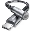 JSAUX DAC Audio USB-C na Mini Jack 3,5 mm ženski AUX adapter kabel