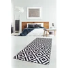 Conceptum Hypnose Tepih, 80x120cm, Crno-beli