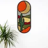 Wallity Zidna dekoracija ART059, 53x22x2 cm, Šarena