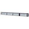 INTELLINET Prespojni panel Cat5e, UTP, 24-portni, 19, 1U crni
