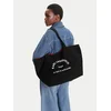 Karl Lagerfeld K/RSG CANVAS SHOPPER Črna