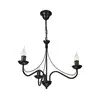 Luster na lancu ANTON 3xE14/15W/230V crni