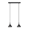 Luster na sajli ETNA 2xGX53/15W/230V crne boje