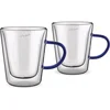 Lamart LT9119 2-delni set kozarcev Tea Vaso, 300ml, modri