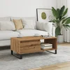 Stolić kavu boja artisian hrast 90x50x36,5cm konstruirano drvo