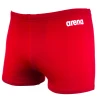 Mens swimsuit arena solid short red 32