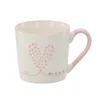 Porcelanasta skodelica 390ml s srčki 68308