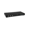 Techly 4x1 USB HDMI 4Kx2K IDATA KVM-HDMI4U KVM switch Black