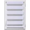 Zavesa rolo zebra 60x90 cm bela