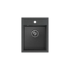 Quadron Ugradna sudopera JOHNNY 90 GraniteQ, black dot/steel, HCQJ3950CZK