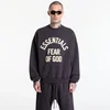 Pulover Fear of God Essentials Campus 90S Crewneck Sweater Faded Black XXL