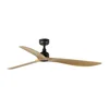 FARO 34360WT - plafonski ventilator OUTWOOD L, braon/crna, prečnik 150 cm, WT, IP44, sa daljinskim upravljačem
