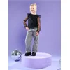 Sinsay - Wide leg farmerke - antracitne farmerke