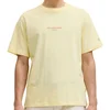 Jack & Jones majica Strata za muškarce, svetlo žuta