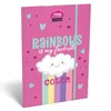 ICO: Lizzysuli Lollipop Rainbow mapa z elastiko A4